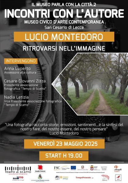 Gli scatti d’autore di Lucio Montedoro al Museo Civico di San Cesario di Lecce
